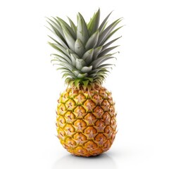 pineapple isolated on white background
