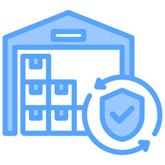 Poster - Buffer Stock Blue Icon
