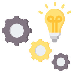 Poster - Developing Flat Icon