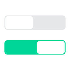Aufkleber - On and Off toggle switch button template