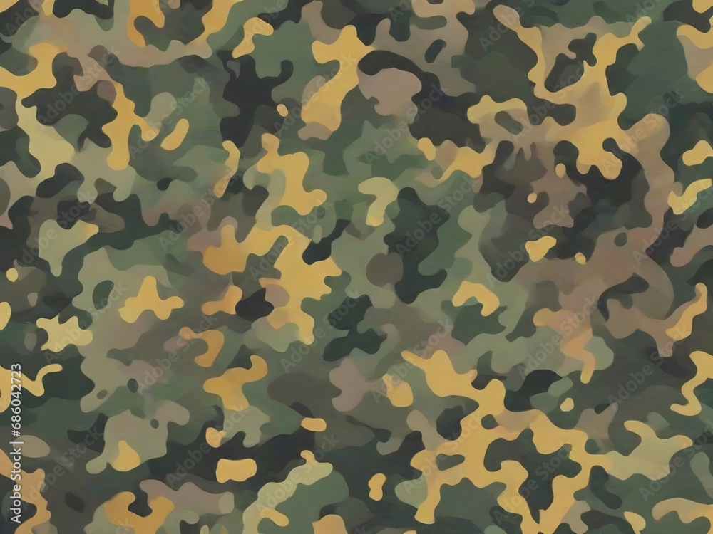 Military Green Pattern Illustration Stock Full seamless abstract military green color ...