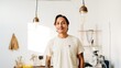 © Z A C - Smiling adult man, an electrician, in diverse tones.
