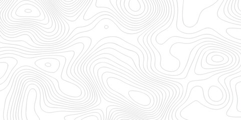 Abstract wave pattern with lines. Abstract Vector geographic contour map and topographic contours map background. Abstract white pattern topography vector background. Topographic line map background.