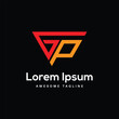© rahimdesigner - GP Letter Logo Design Free Icon