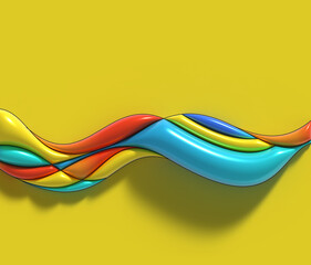 Fototapete - abstract background digital 3d illustration poster design.