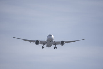 Watching the movement of a Boeing 737-800 just before landing