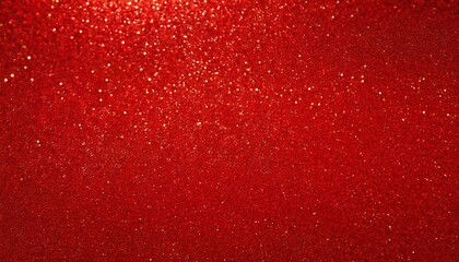 Poster - red background with glitter effect red christmas background