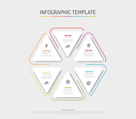 Poster - Multipurpose Infographic template with six elements