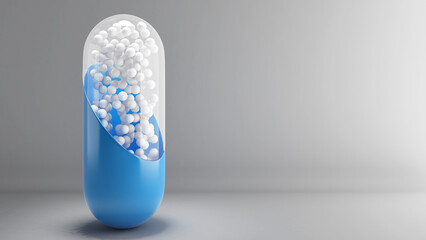 using nanotechnology in medicine the creation of medications based on advances in medicine and the usage of diverse substances to treat disease,3d rendering