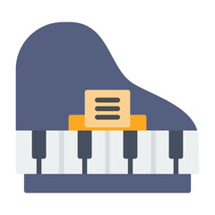 Poster - Piano Icon