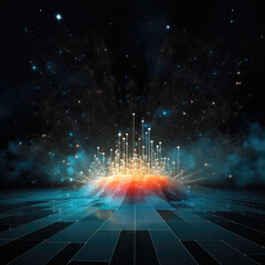 Wall Mural - burst