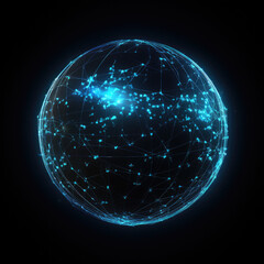Wall Mural - earth internet