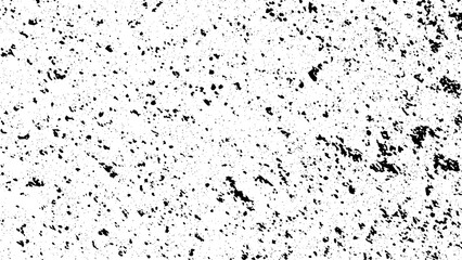 Wall Mural - Black grunge spotty abstract texture overlay png