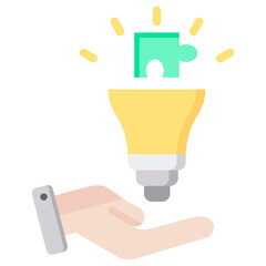 Poster - Problem Solving Flat Icon