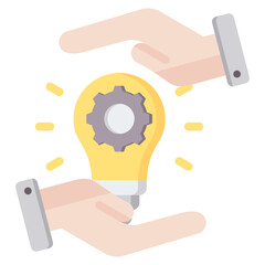 Poster - Invention Flat Icon