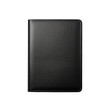 © Tohamina - Black leather notebook isolated on transparent background