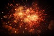 Fireworks festive new year celebration concept Generative AI.