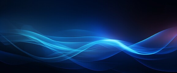 Wall Mural - abstract blue gradient background, dark lights backdrop, digital web design, colorful effects templa
