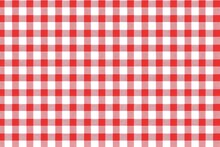 Classic Red Gingham Background: Vintage Chic For Stylish Designs