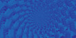 Round pattern with vegetative elements blue background