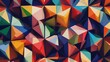 colores fondo patrón rombos triángulos geométrico caras formas