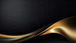 Gold Waves. Shiny golden moving wave design gold wave and black background concept. Beautiful motion waving texture. Waves background banner background concept, motion waving particle texture. 