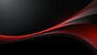 © Nenone - red wave and dark black background digital dynamic elegant flow, technology concept for web, poster, card design.