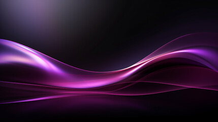 purple wave background with flowing wave lines. Futuristic technology concept. digital dynamic elegant flow, technology concept for web, poster, card print design template.