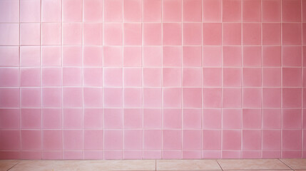 Wall Mural - pink wall and floor HD 8K wallpaper Stock Photographic Image 