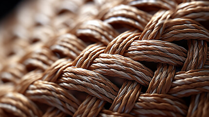 Wall Mural - close up of rope HD 8K wallpaper Stock Photographic Image 