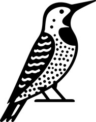 Wall Mural - Northern Flicker icon