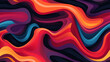 Seamless pattern illustration background featuring abstract interpretations of sound waves. Vibrant lines and curves dance across the pattern, capturing the dynamic and rhythmic of music and sound.