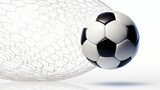 Fototapeta Perspektywa 3d - Soccer ball