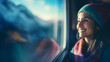 Touring in train with tranquility  Indian Traveler Delights in a Luxury Train Journey Across Snowy Switzerland 
