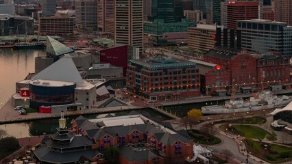 Canvas Print - Baltimore timelapse