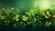 abstract saint patricks day background