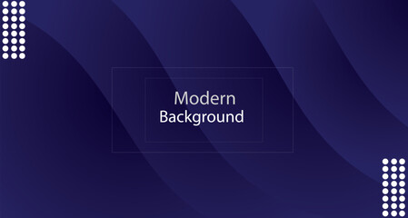 Poster - Dark blue gradient background, geometric shapes, white rectangles, modern minimal design, abstract composition, contrast, clean lines, text overlay,