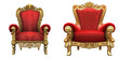 Armchair collection displayed in various styles, showcased cleanly against a transparent backdrop for versatile use.