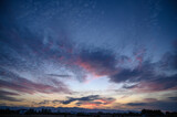 Fototapeta Natura - winter sky on the Mediterranean after sunset 2