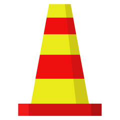 Canvas Print - Traffic cone