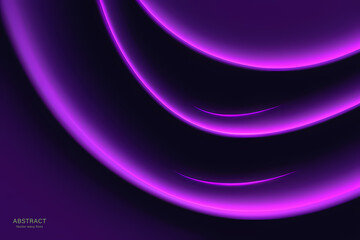 Abstract Dark Purple Background. colorful wavy design wallpaper. creative graphic 2 d illustration. trendy fluid cover with dynamic shapes flow.