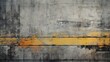 The juxtaposition of sleek, modern stripes and the timeless roughness of the concrete wall makes for a captivating abstract grunge tech graphic digital design. Old wall concrete texture.
