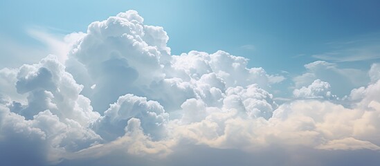 Aufkleber - Mysteries fill the sky with cloud formation Copy space image Place for adding text or design