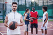 © georgerudy - Guys playing basketball