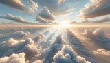 Fototapeta  - 透き通った青空と雲29