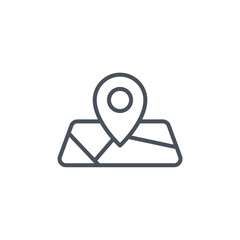 Poster - Vector sign of the placeholder symbol isolated on a white background. icon color editable.