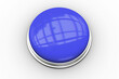 Digital png illustration of blue button on transparent background