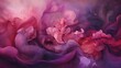 a silky background with a gradient of colors transitioning from deep, royal purples to bright, magenta pinks, creating a sense of opulence and depth.