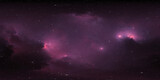 Fototapeta  - 360 degree stellar system and nebula. Panorama, environment 360 HDRI map. Equirectangular projection, spherical panorama