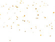 © vect-bait - Realistic Golden Confetti and serpentine explosion For The Festival Party Ribbon Blast Carnival Elements Or Birthday Celebration
